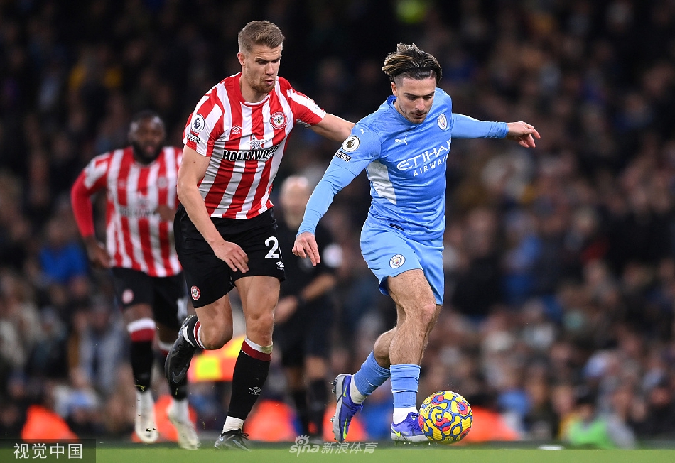 [英超]曼城2-0布伦特福德 德布劳内破门