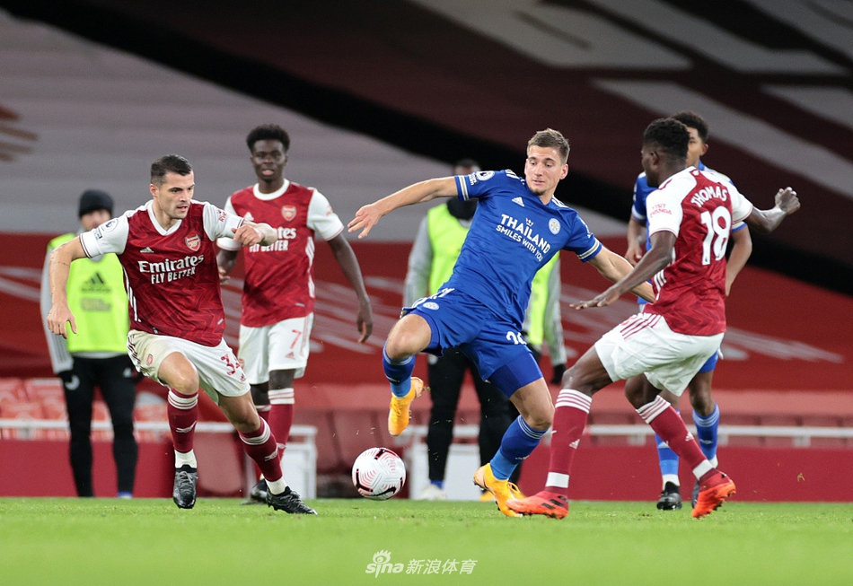 [英超]阿森纳0-1莱斯特