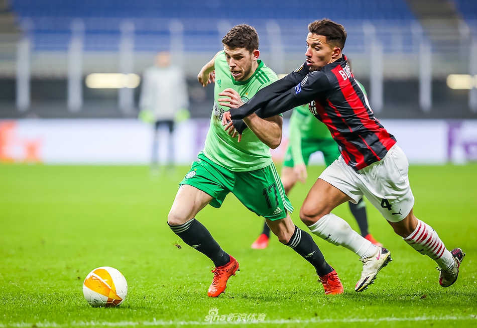 [欧联杯]AC米兰4-2凯尔特人 海于格传射