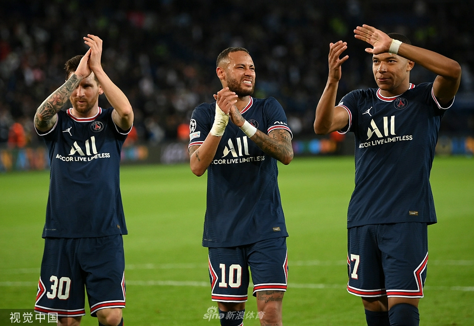 [欧冠]大巴黎2-0曼城 梅西破门