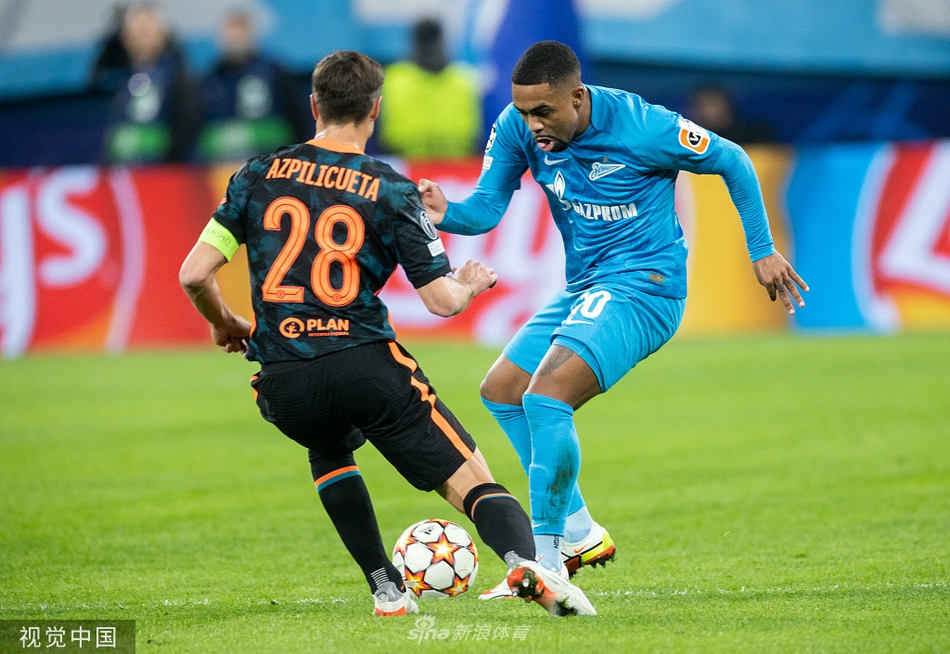 [欧冠]泽尼特3-3切尔西 维尔纳两球