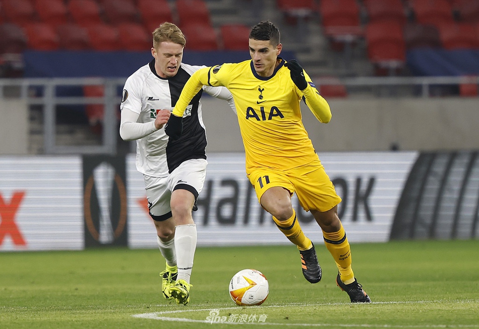 [欧联杯]沃尔夫斯贝格1-4热刺 贝尔传射