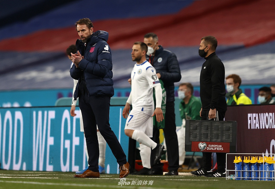 [世预赛]英格兰5-0圣马力诺 勒温两球