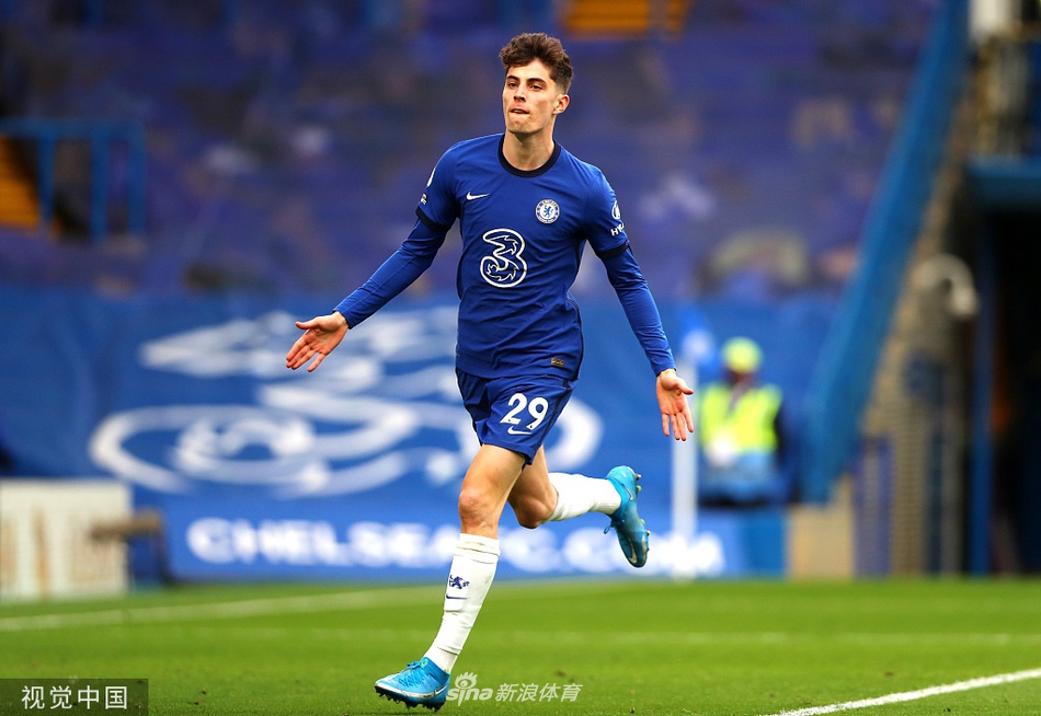 [英超]切尔西2-0富勒姆 哈弗茨两球