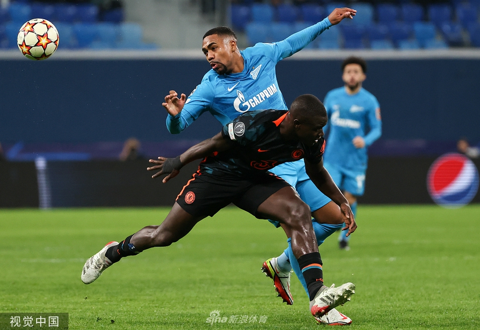 [欧冠]泽尼特3-3切尔西 维尔纳两球