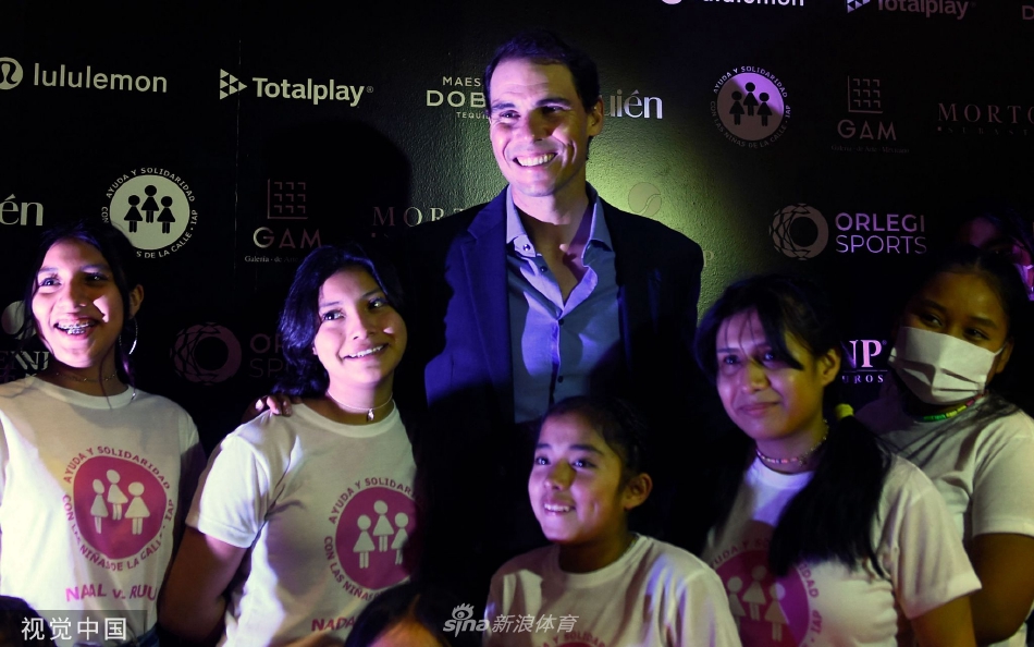 纳达尔领衔出席红毯活动