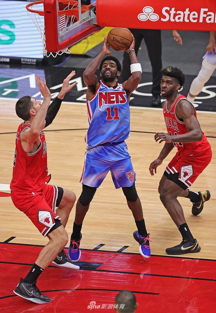 [NBA常规赛]篮网107-115公牛