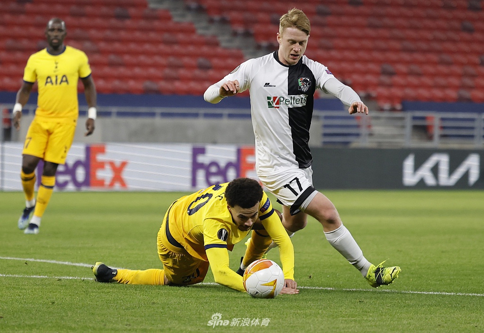 [欧联杯]沃尔夫斯贝格1-4热刺 贝尔传射
