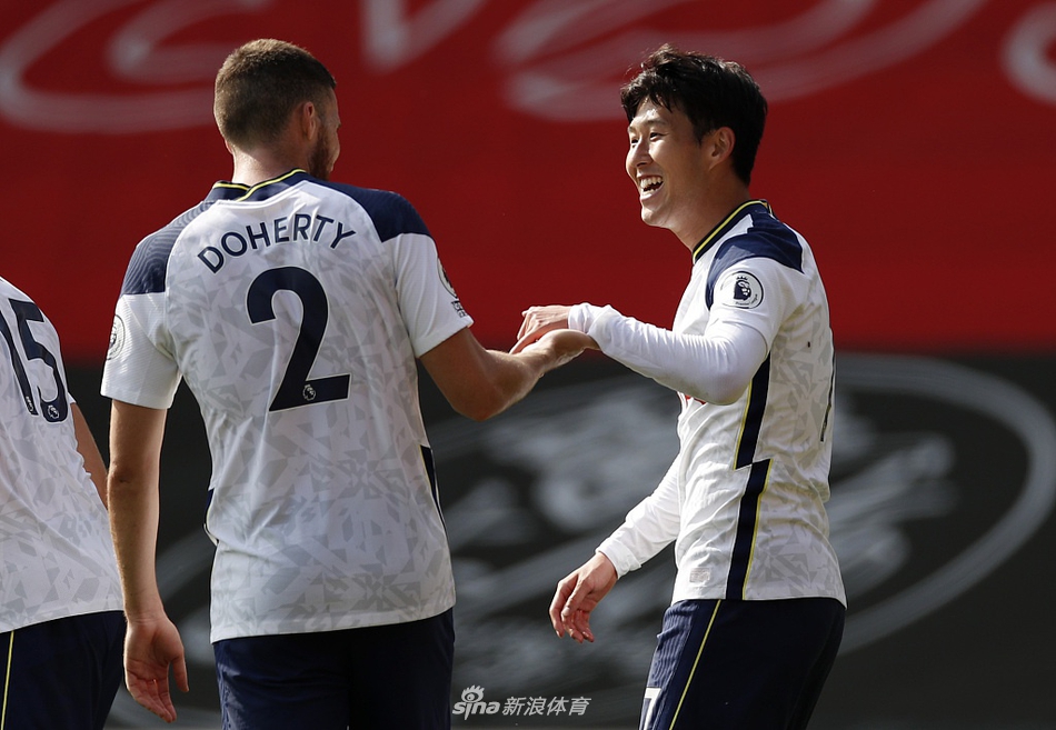 [英超]南安普顿2-5热刺 孙兴O大四喜