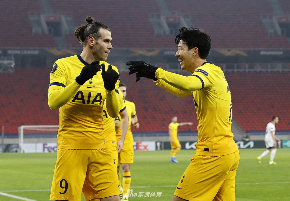 [欧联杯]沃尔夫斯贝格1-4热刺 贝尔传射