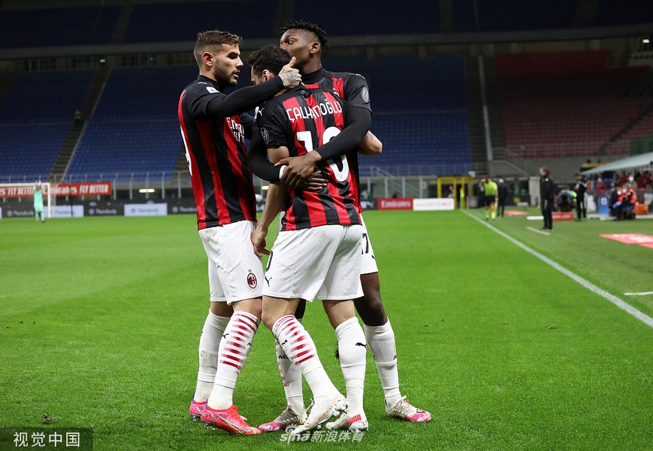 [意甲]AC米兰2-0贝内文托