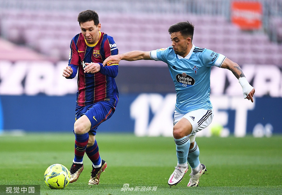 [西甲]巴萨1-2塞尔塔 梅西破门无缘争冠