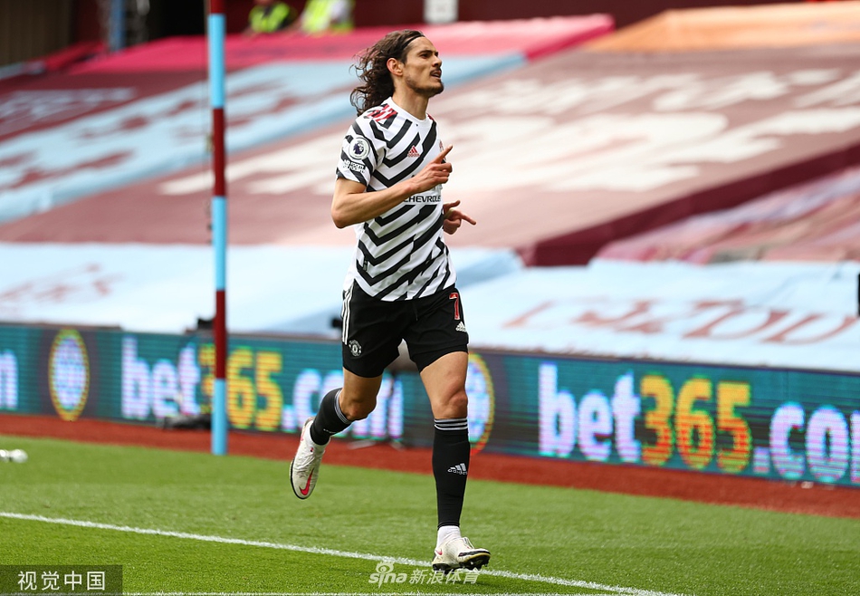 [英超]维拉1-3曼联 卡瓦尼破门