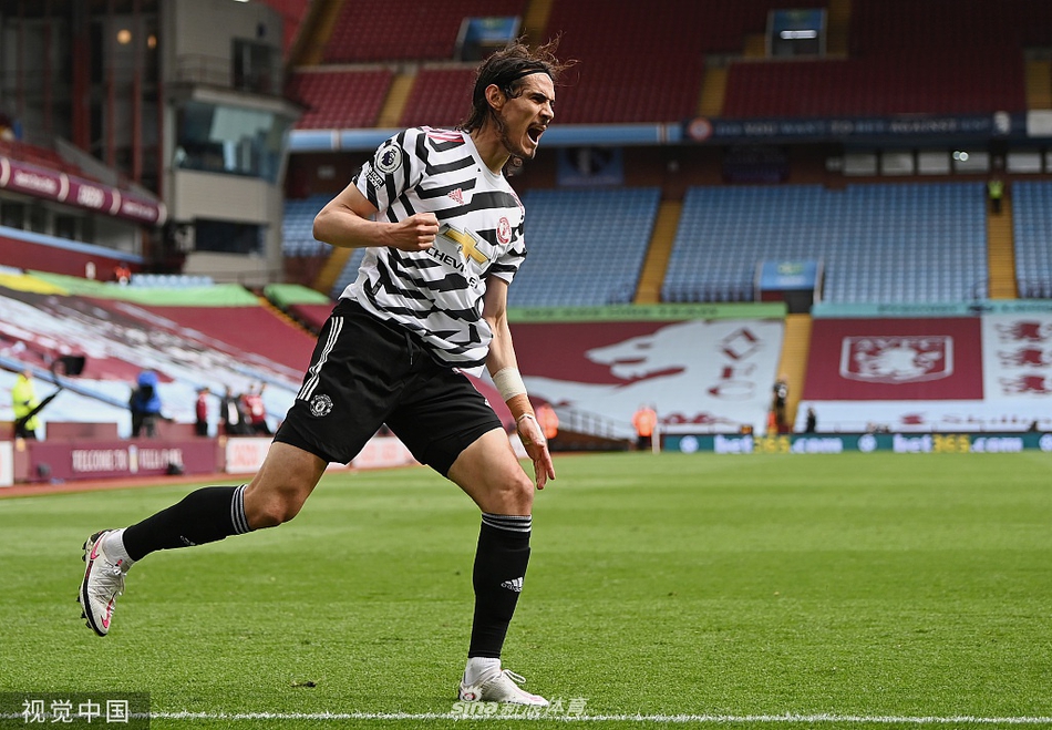 [英超]维拉1-3曼联 卡瓦尼破门