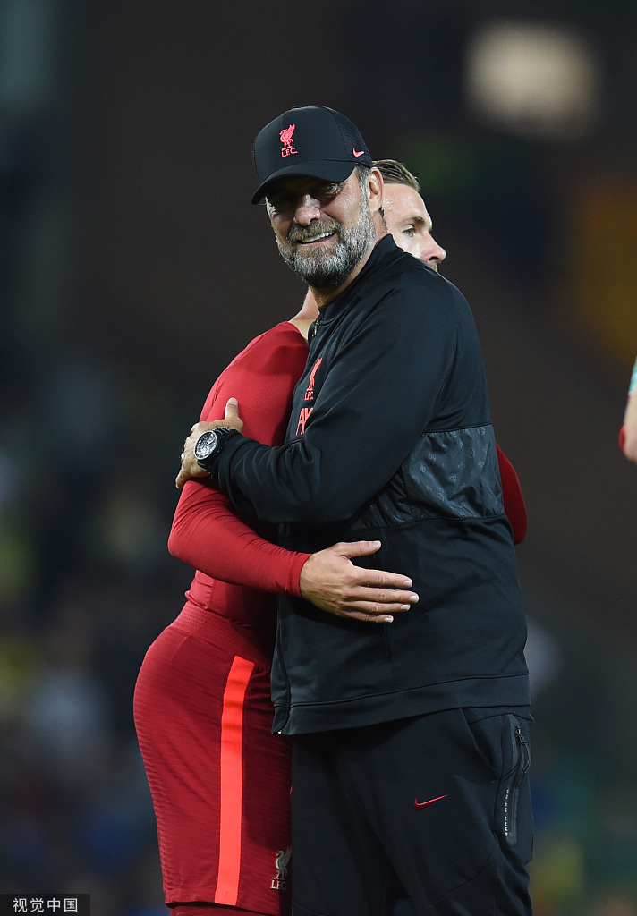 [联赛杯]诺维奇0-3利物浦 南野拓实两球