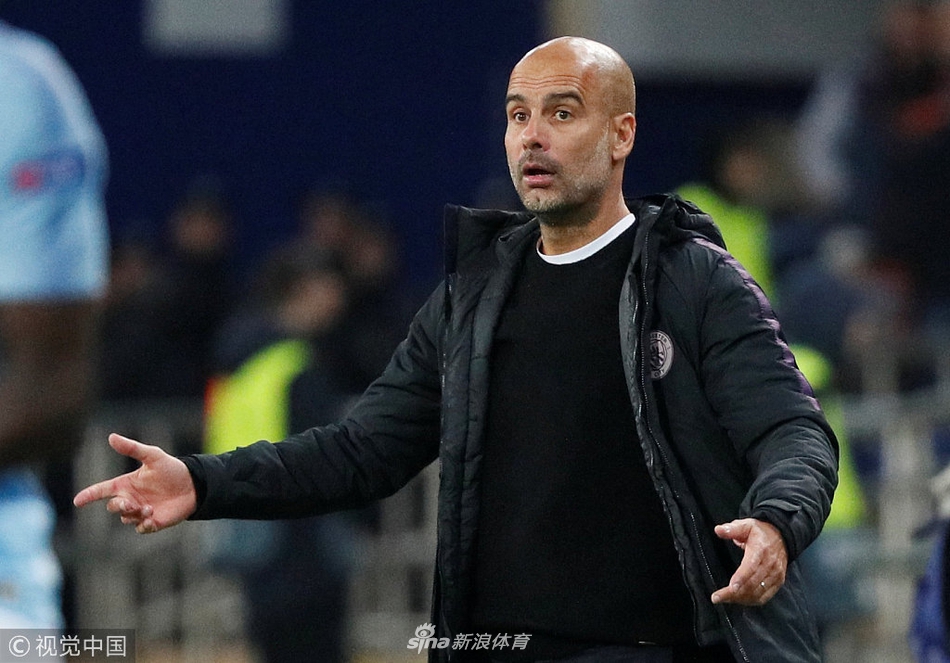 瓜迪奥拉表情丰富