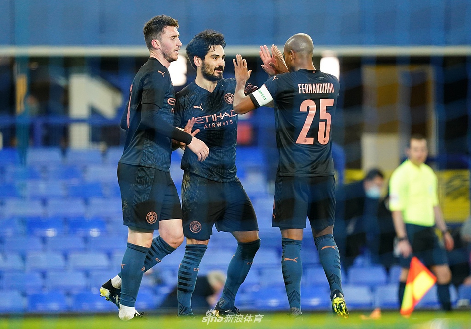 [足总杯]埃弗顿0-2曼城 德布劳内破门