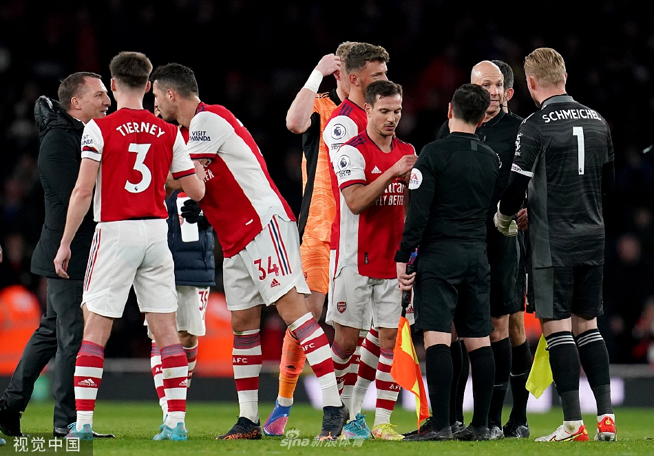 [英超]阿森纳2-0莱斯特 拉卡泽特破门