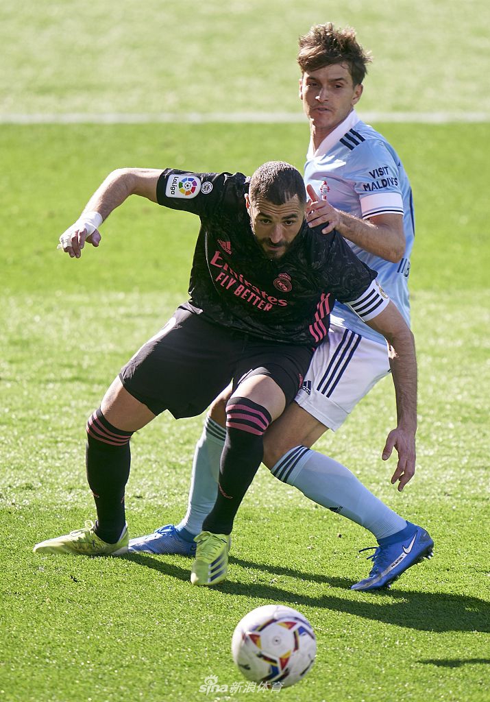 [西甲]塞尔塔1-3皇马 本泽马两射一传