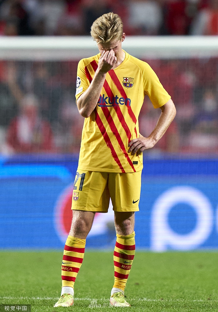 [欧冠]巴萨0-3本菲卡 小组赛遭遇连败