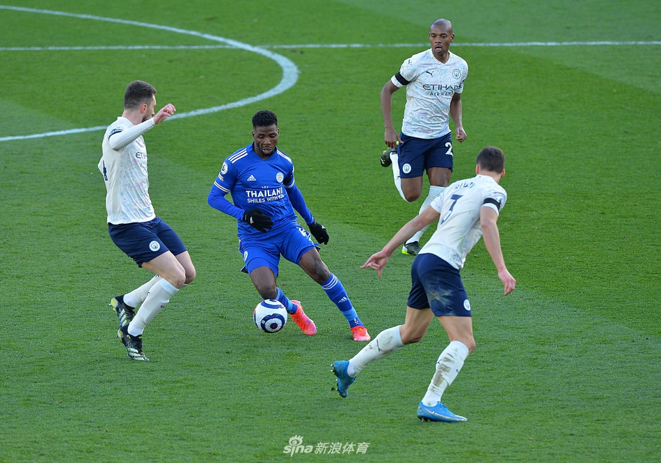 [英超]莱斯特0-2曼城