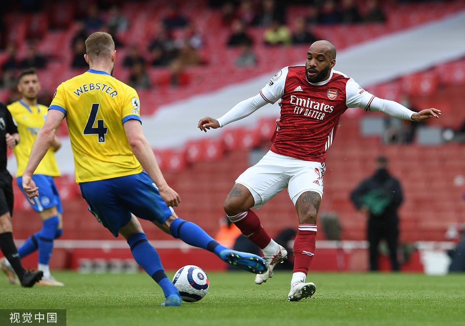 [英超]阿森纳2-0布莱顿 佩佩两球