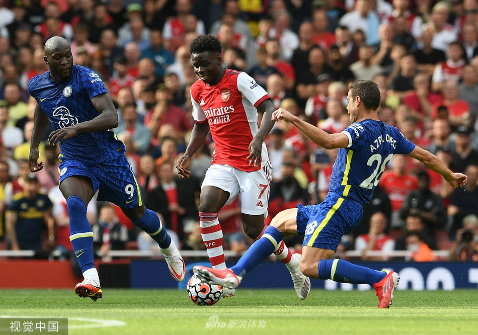 [英超]阿森纳0-2切尔西 卢卡库破门