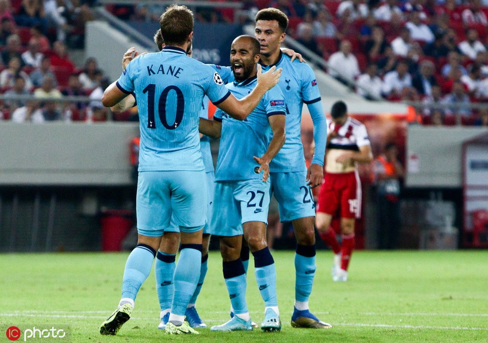 [欧冠]奥林匹亚科斯2-2热刺