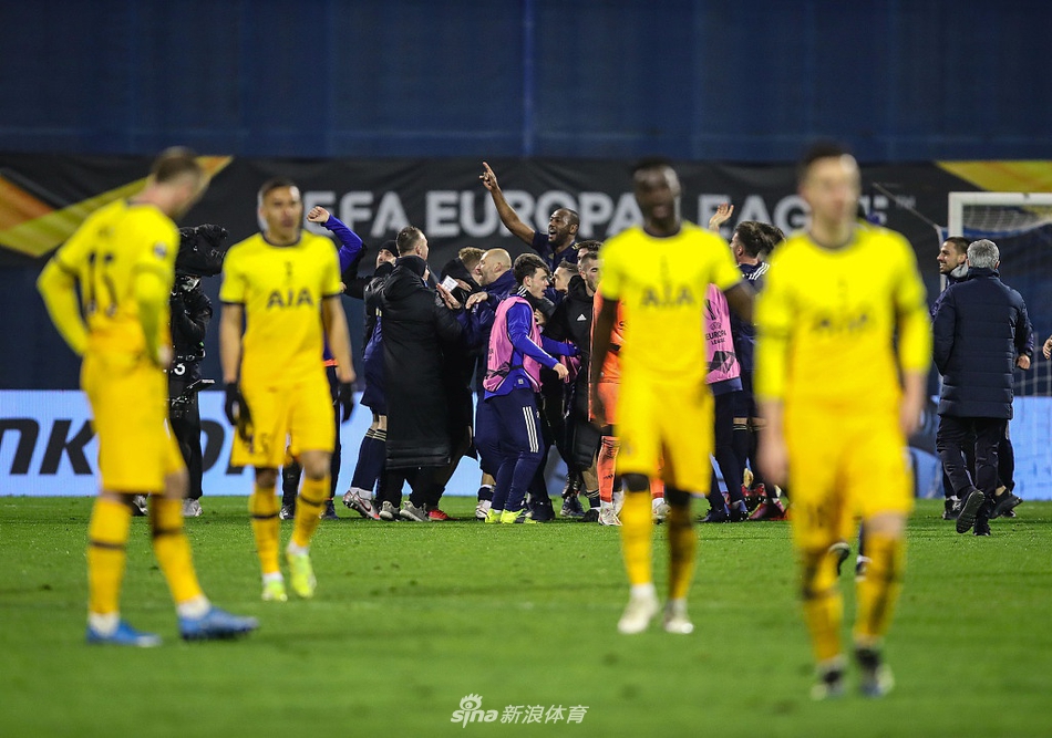 [欧联杯]萨格勒布迪那摩3-0热刺神奇翻盘