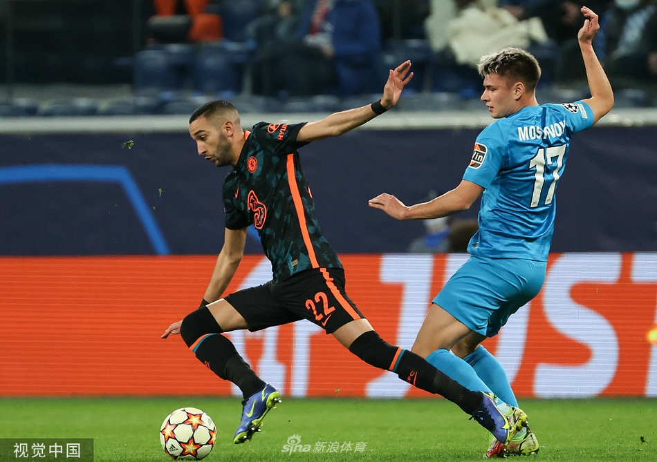 [欧冠]泽尼特3-3切尔西 维尔纳两球