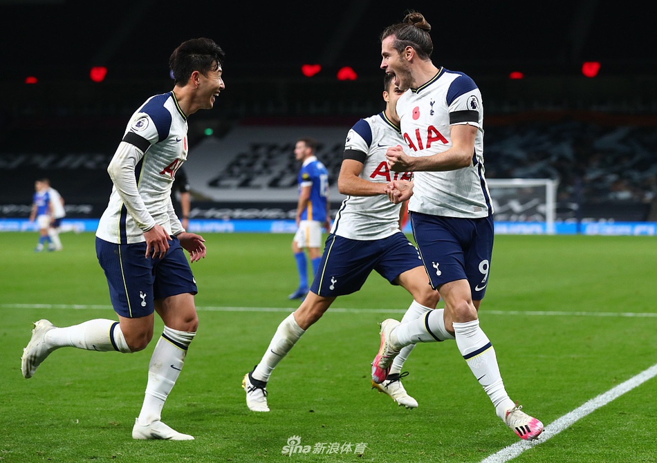 [英超]热刺2-1布莱顿 贝尔绝杀