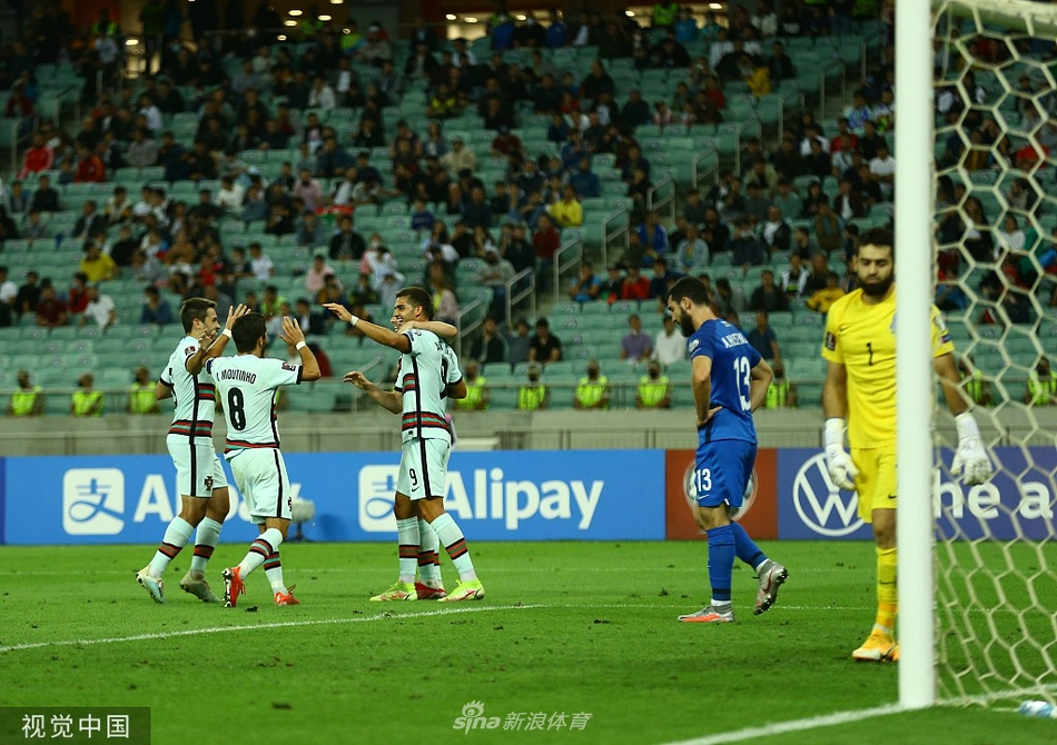 [世预赛]阿塞拜疆0-3葡萄牙 若塔传射