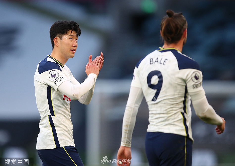 [英超]热刺1-2维拉 主场3连胜被终结