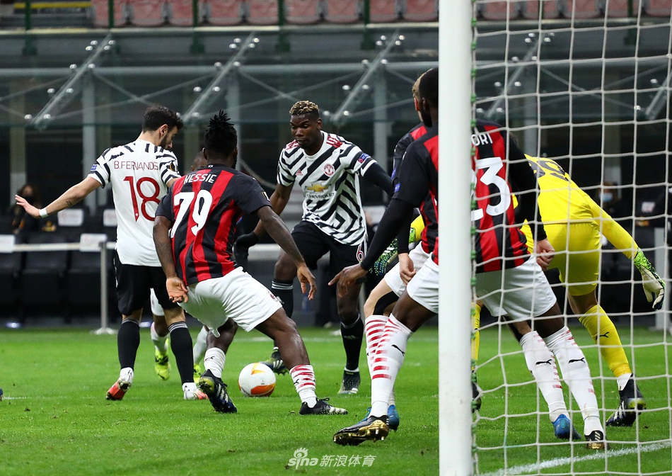 [欧联杯]AC米兰0-1曼联