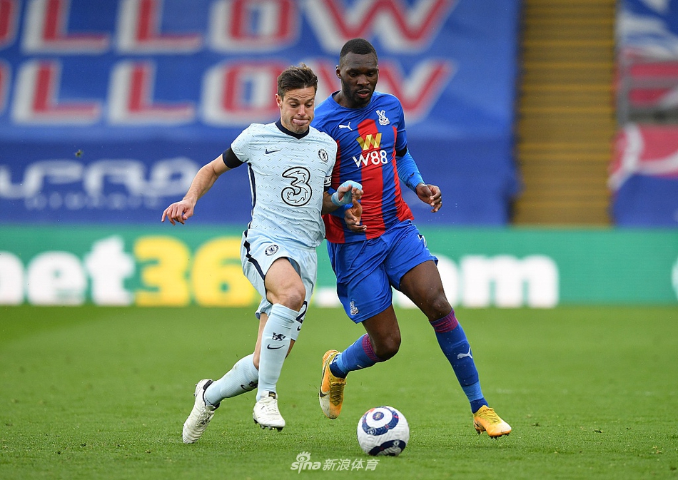 [英超]水晶宫1-4切尔西 普利西奇两球
