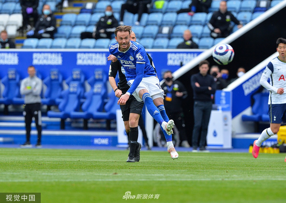 [英超]莱斯特2-4热刺 贝尔两球