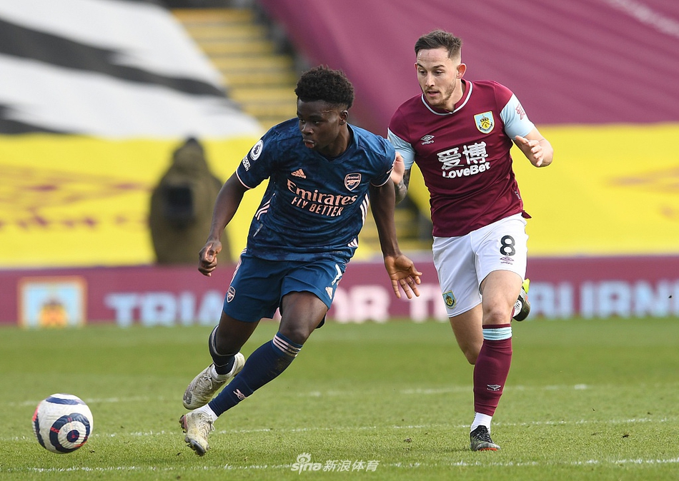 [英超]伯恩利1-1阿森纳