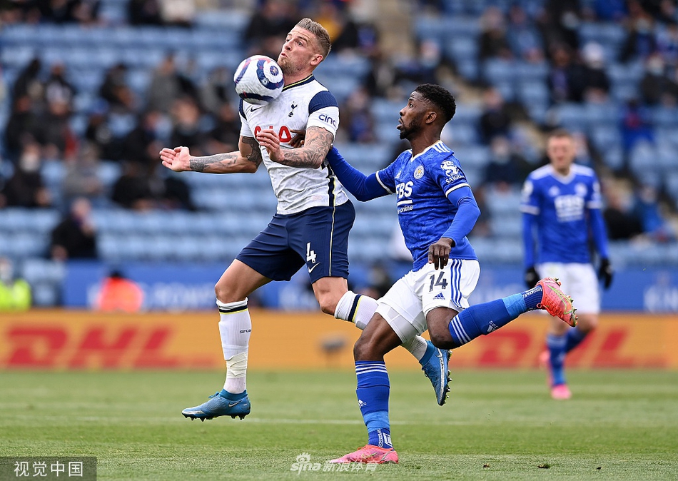 [英超]莱斯特2-4热刺 贝尔两球