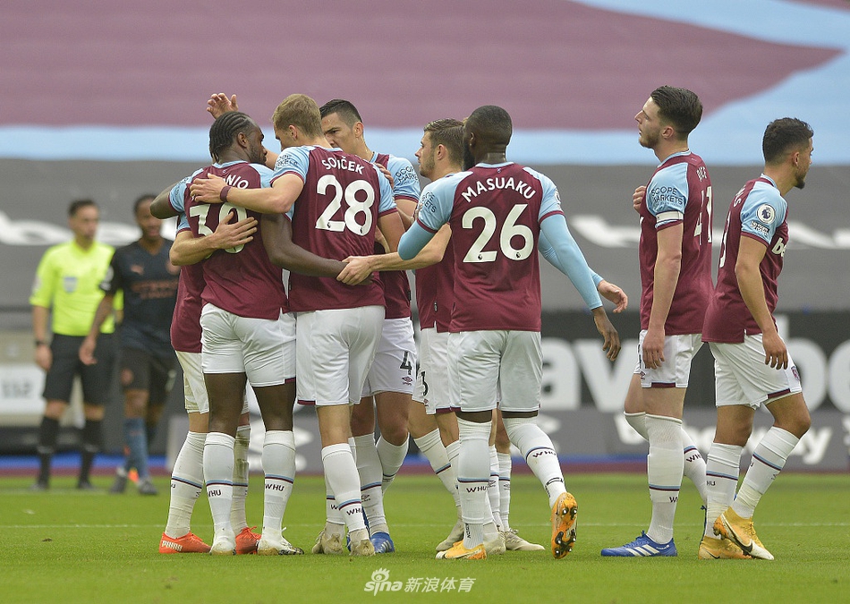 [英超]西汉姆1-1曼城