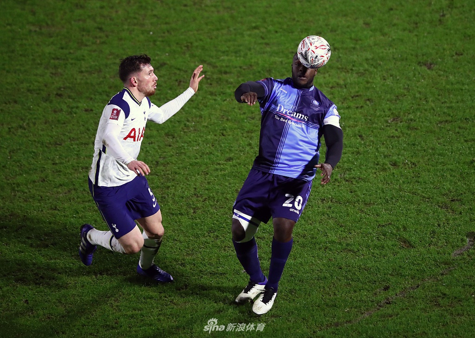 [足总杯]威科姆1-4热刺 贝尔破门