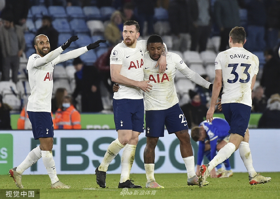 [英超]莱斯特2-3热刺 贝尔温绝杀