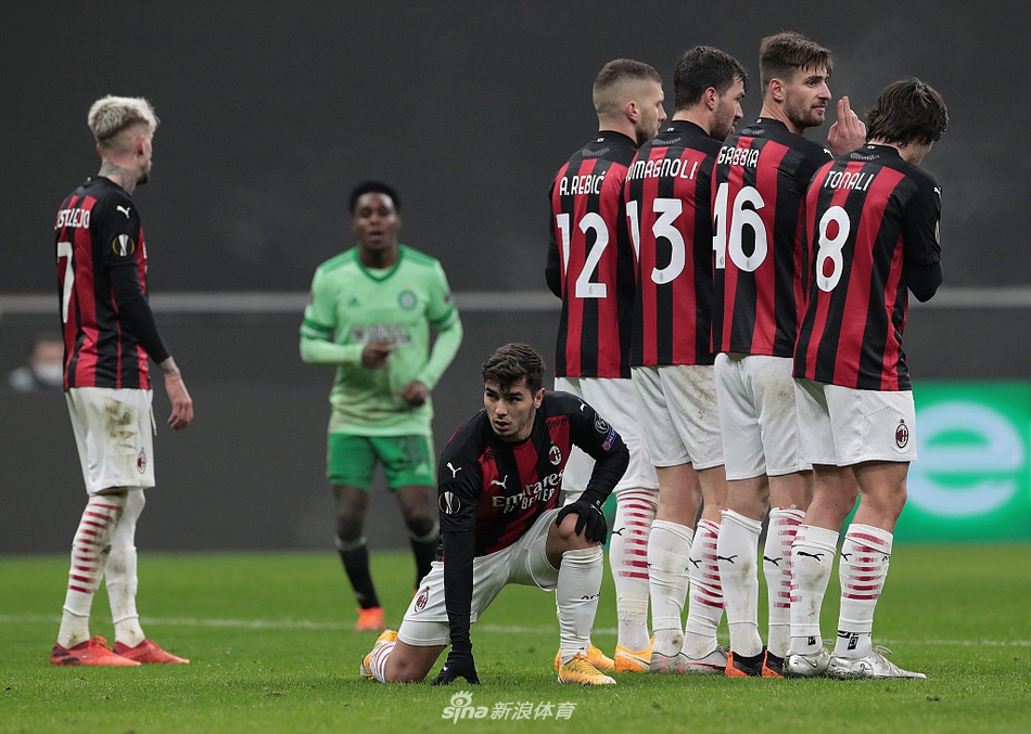 [欧联杯]AC米兰4-2凯尔特人 海于格传射