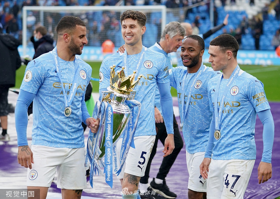 [英超]曼城5-0埃弗顿 阿圭罗两球