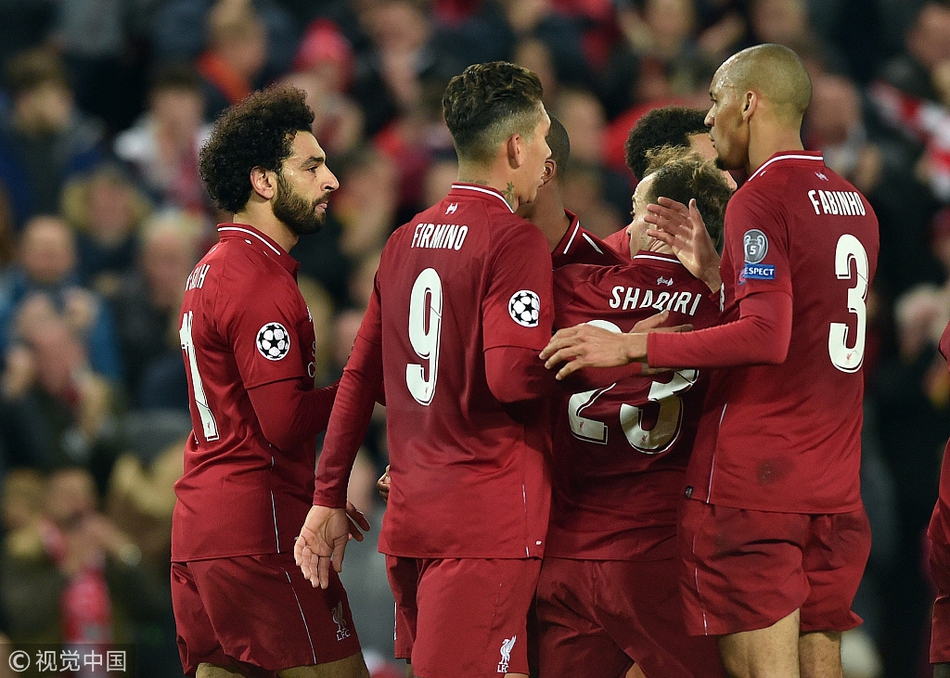 萨拉赫庆祝破门