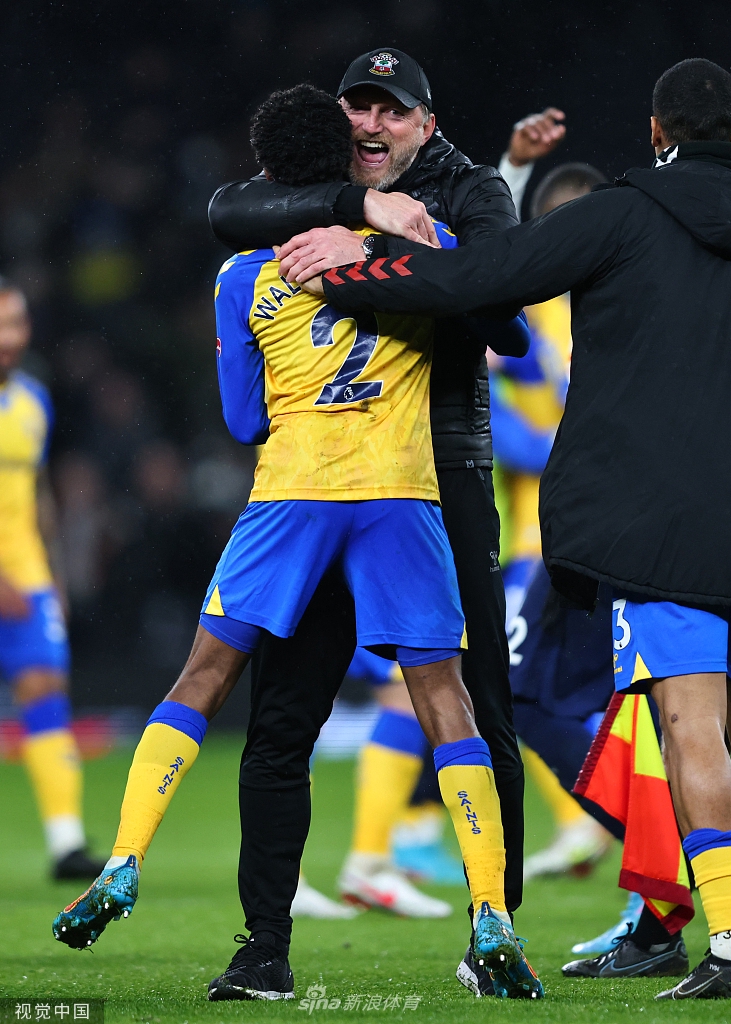 [英超]热刺2-3南安普顿 孙兴O进球