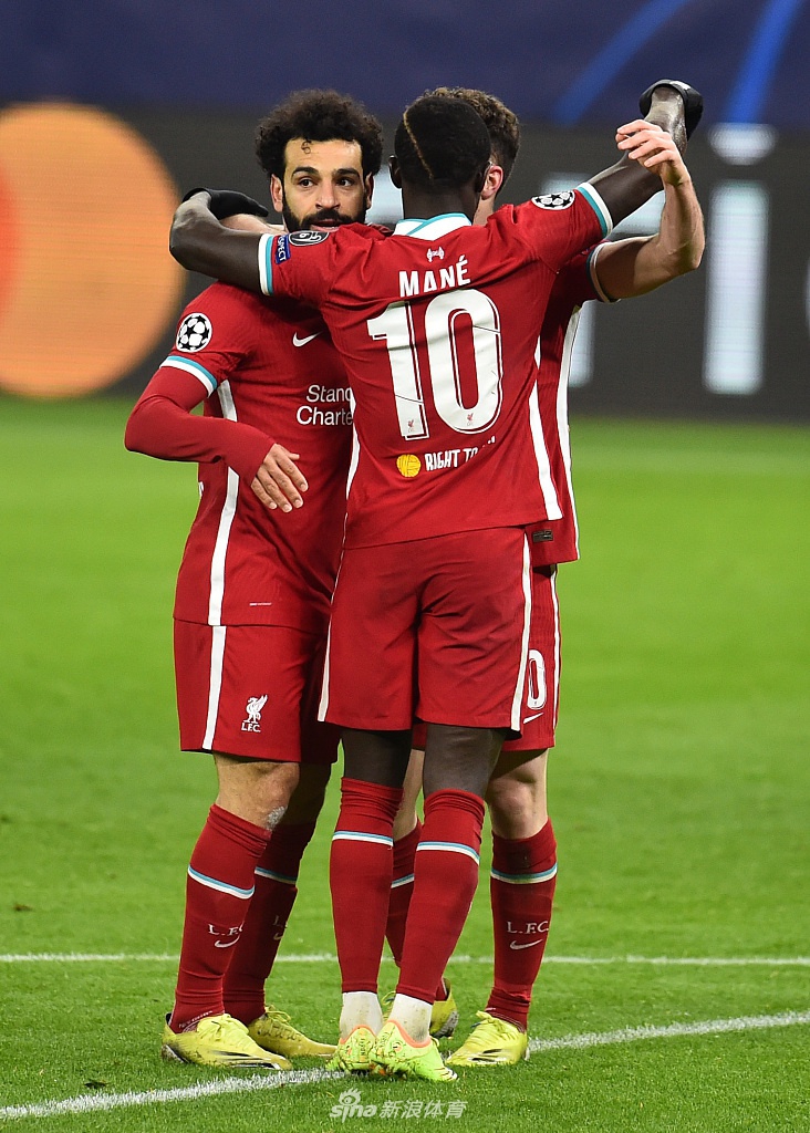 [欧冠]利物浦2-0莱比锡