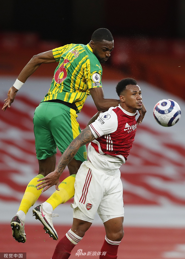 [英超]阿森纳3-1西布朗 西布朗降级