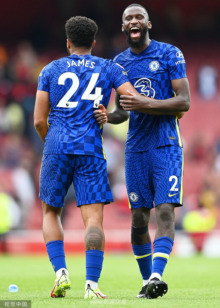 [英超]阿森纳0-2切尔西 卢卡库破门