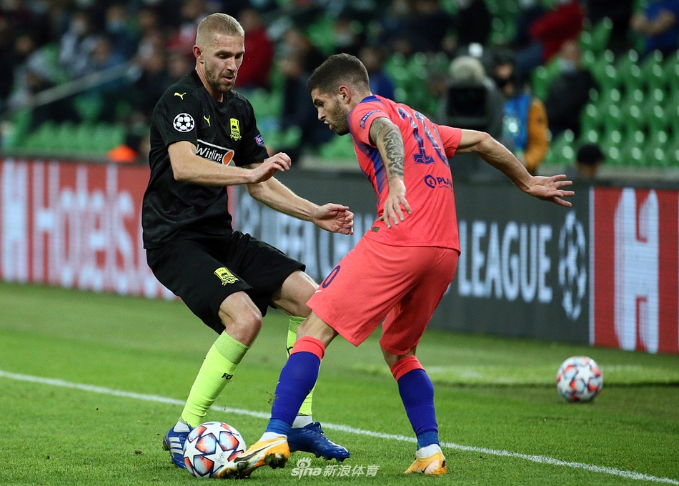 [欧冠]克拉斯诺达尔0-4切尔西