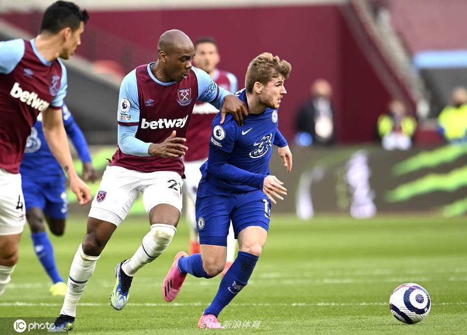 [英超]西汉姆0-1切尔西 维尔纳破门